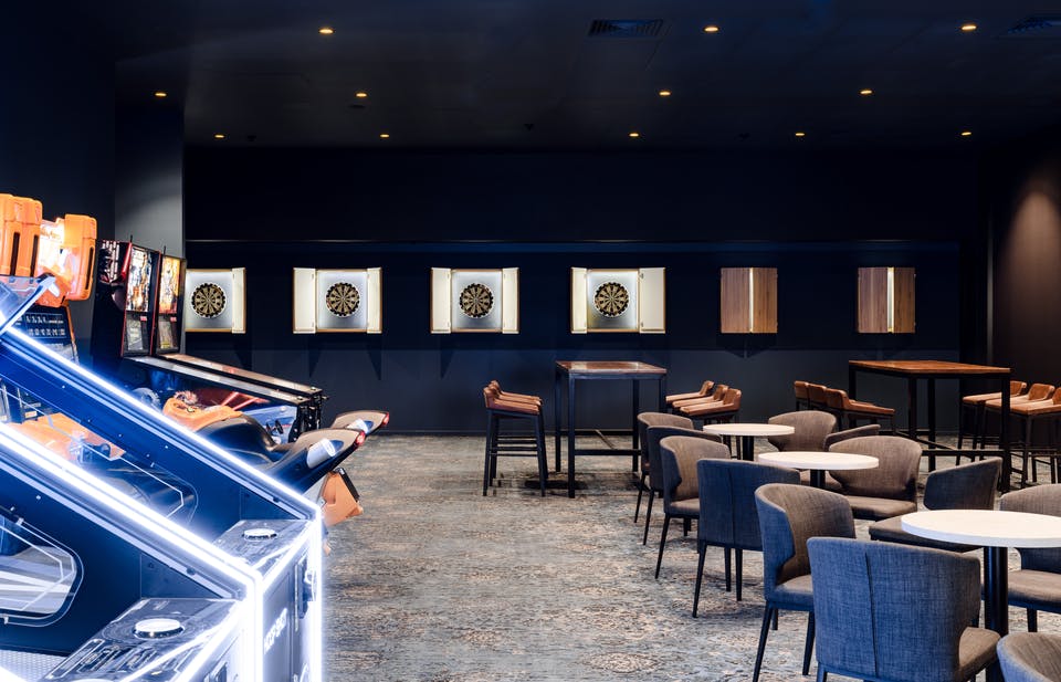 Wests Cardiff Brewery Sports Bar hospitality fitout photo 5