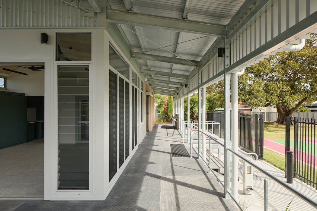 West Netball Club House commercial fitout photo 9