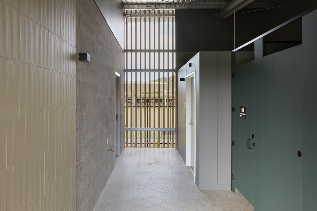 West Netball Club House commercial fitout photo 10