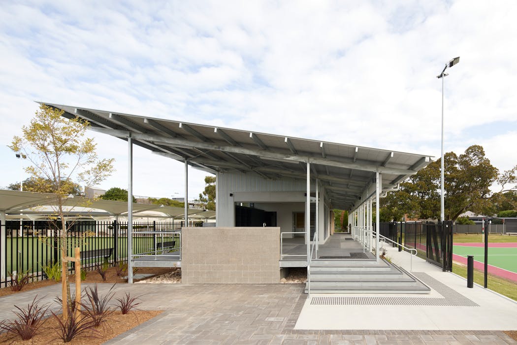 West Netball Club House commercial fitout photo 11