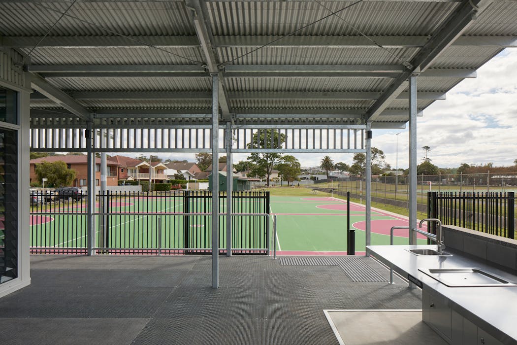 West Netball Club House commercial fitout photo 6